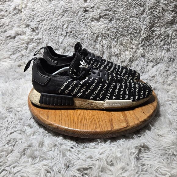 300$ Adidas Nomad Mens Size 13  R1 Blackout 3 Three Stripes S76519 - Picture 1 of 11